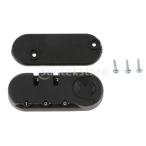  чемодан 3 колонка комбинация юг столица таблеток накладка блокировка система безопасности блокировка DIY комплект 