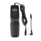 Perfeclan シャッター レリーズケーブル キャノンEOS 1000D 450D 400D 350対応 LCDタイマー リモートコントロール