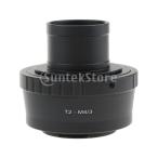 パナソニックG1 GF1 GH1用Micro4 / 3カメラ本体へのT2ネジマウントレンズアダプター