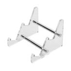  клавиатура дисплей подставка полка держатель прозрачный планшет для рама настольный 2 уровень 