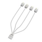 ARGBsplita5V 3Pin 1 ~ 3/4 коннектор электрический кабель PC настольный компьютер 1 ~ 4