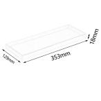  акрил механический клавиатура пыль покрытие ge-ming ключ чехол для доски водонепроницаемый легкий в использовании долговечность. есть пыленепроницаемый прозрачный клавиатура покрытие Home офисный,