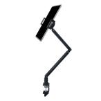 ノートパソコンスタンド 電話サポート 360度回転可能 多用途 調節可能 デスクマウント 折りたたみアーム オフィス ホームジム ベッドサイド タブレ