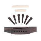 ギターナット サドル ギターストリングピン アコースティックギターブリッジ ギタークセサリー