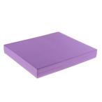 tpe йога баланс накладка колени защита коврик футболка кирпич подушка лиловый 