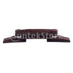 マウントされたローズウッドジャズアーチトップギターブリッジ調整可能な親指ホイール