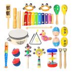 Yahoo! Yahoo!ショッピング(ヤフー ショッピング)幼児楽器ehome 15種類22個木製打楽器のおもちゃ子供のための就学前教育.ミュージカルおもちゃセット