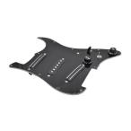 SSS ギターピックガード セラミック 実用 DIY 配線済みピックガード バックプレート アクセサリー ブラック