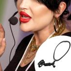 ネックマウントマイクブラケットマイクホルダー 歌手/ギタリスト/マジシャン用 スタイルA