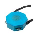 ポータブルカホン コンパクトパーカッション楽器 ストリートパフォーマンスミュージシャン向け オクタゴンブルー