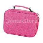 72 слот цветные карандаши кейс высота емкость молния авторучка пенал rose красный 