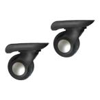 2 шт. багаж замена колес для Toro Lee чемодан литейщик колесо легко устанавливается универсальный долговечность. есть багаж чемодан колесо 