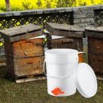 ショッピングバケツ ハニーバケツ 蜂蜜バケツ 20L容量 家庭用抽出機器 実用的軽量ディスペンサー 養蜂家 収穫ツール