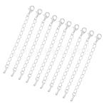  колье удлинение цепь ювелирные изделия DIY колье DIY 10 штук входит останавливать золотой колье длина регулировка длина примерно 7.5 cm