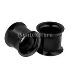 Yahoo! Yahoo!ショッピング(ヤフー ショッピング)黒いステンレススチールの耳肉トンネルのプラグスクリューエキスパンダーの耳の