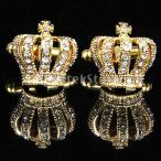 ヴィンテージクラウンカフスボタンクリスマスカフリンクス結婚式シャツスーツボタン