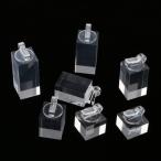 Yahoo! Yahoo!ショッピング(ヤフー ショッピング)7本 アクリル リングディスプレイスタンド 指輪ホルダー ジュエリーショップ 全３色