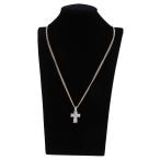 Yahoo! Yahoo!ショッピング(ヤフー ショッピング)クロスネックレス 十字架 ペンダント ネックレス チェーン キラキラ お守り 2色