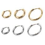 6個セット レディース メンズ フープピアス ノーズピアス ゴールド シルバー 個性的 アクセサリー 全４タイプ