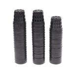 50 позиций комплект гидропонная культура горшок корзина цветок pot повторный использование возможность черный 