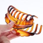 女性の大きな髪の爪クランプクリップグリップスタイリングツールヘアアクセサリー