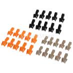 4шт.@ код для пластиковый молния съемник end блокировка Zip тянуть end 10 штук входит 