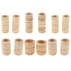 Yahoo! Yahoo!ショッピング(ヤフー ショッピング)木製 リング 天然木 ループリング ネックレス作り ブレスレット クリスマス 約20個入り 全5サイズ