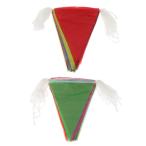 三角形ホオジロハンギングフラグペナント文字列バナーフェスティバルパーティーの装飾
