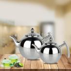 ステンレス鋼ティーポットコーヒー茶ケトルルーズリーフティーポットと注入器