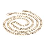 ショルダーバッグ ストラップ 掛けチェーン 持ち手 DIY 交換 バックル付 100cm 全４色