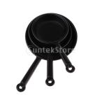 1/12ドールハウスミニチュアキッチン用品鍋とフライパン3個セット