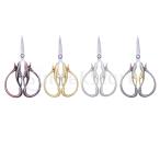 はさみ 裁ちばさみ ステンレスはさみ 花柄 ハサミ 縫製 ツール 手芸バーツ 全4カラー