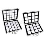  разрозненный кейс место хранения tray бриллиант кейс драгоценнный камень inserting небольшое количество . кейс прозрачный aluminium кейс 2 размер 