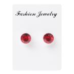 Yahoo! Yahoo!ショッピング(ヤフー ショッピング)マグネットピアス 磁石 イヤリング ピアス ラインストーン 8mm クリスタル ビーズ 全10色