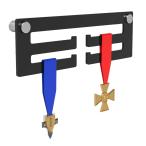 メダルハンガーアワードホルダーディスプレイラックメダル用すべてのスポーツアクリルメダルハンガーホルダー.レースメダルディスプレイホルダー.ランニング