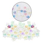 Yahoo! Yahoo!ショッピング(ヤフー ショッピング)400xビーズアート工芸品のおもちゃ.diyビーズキット星形アクリルビーズ女の子のための子供のネックレスとブレスレットビーズジュエリー