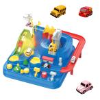 ショッピング教育玩具 車冒険おもちゃレールモデルレーストラック教育玩具ギフト3 4 5 6 7 8歳の子供