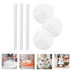  прокладка держатель 2 шт имеется много слой кекс поддержка комплект белый 