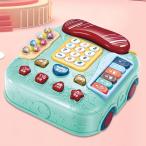 テレフォンストーリーマシン幼児の子供のための早期教育玩具サウンドゲームピアノのふりをする電話を呼び出すプルアップおもちゃ幼児の子供のための早