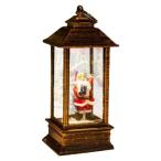 電池式のクリスマスランタングリッターウォータースノードームランタンセンターピースウェディングフェスティバル卓上装飾用