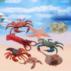 ショッピング教育玩具 海の生き物動物の置物の装飾品幼児のための教育玩具
