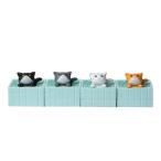  настольный кекс topa- Kids подарок поэтому. Mini кошка ванна пейзаж фигурка изделие прикладного искусства 
