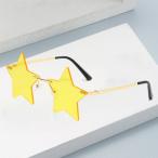 星型サングラス不規則な性格ショッピング眼