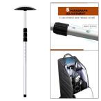 ポータブルゴルフバッグサポートアームアルミポールトラベルカバースティッフアームクラブ