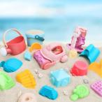 キッズビーチ砂おもちゃセット、ビーチシャベルレーキツールキット屋外おもちゃ、トラックバケット、1〜3歳の幼児のためのサンドボックス雪おもちゃ