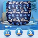 高齢者の無臭のための失禁のために洗える再利用可能な大人用おむつプル