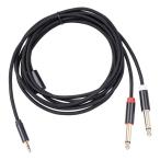 3.5mm аудио кабель.5mm1/8 дюймовый TRS мужской из 2x6.35mm1/4 дюймовый TS мужской (CD плеер для )