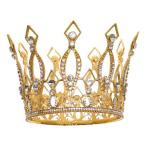  полный раунд crystal Crown стразы свадебный Crown головная повязка девушки party невеста .. человек аксессуары для волос для head деталь 