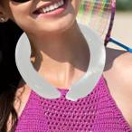 ネッククーラー ネックアイスバンド ネック冷却チューブ 冷感 首掛け クールリング ネック用 アウトドア スポーツ 再利用可能 熱中症対策