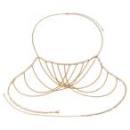  много слой корпус цепь Night Club цепь Halloween party sa Marvie chi для 